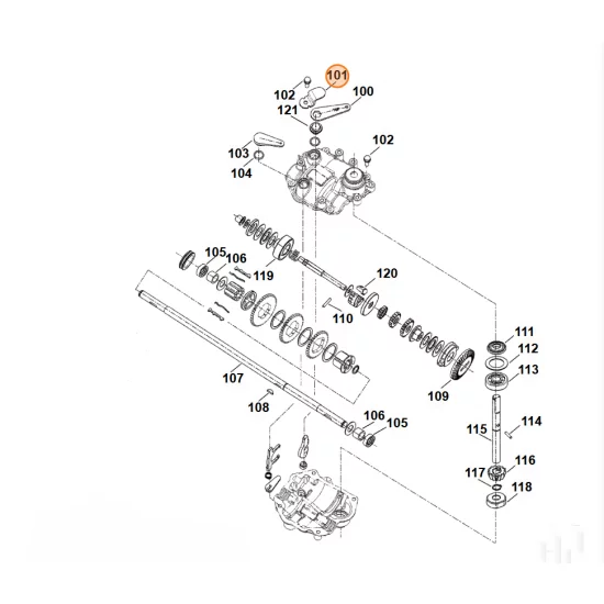 STIHL   Dźwignia dociskowa 6105 643 2000